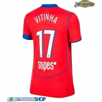 Maglie da calcio Paris Saint-Germain Vitinha #17 Terza Maglia Femminile 2025-26 Manica Corta